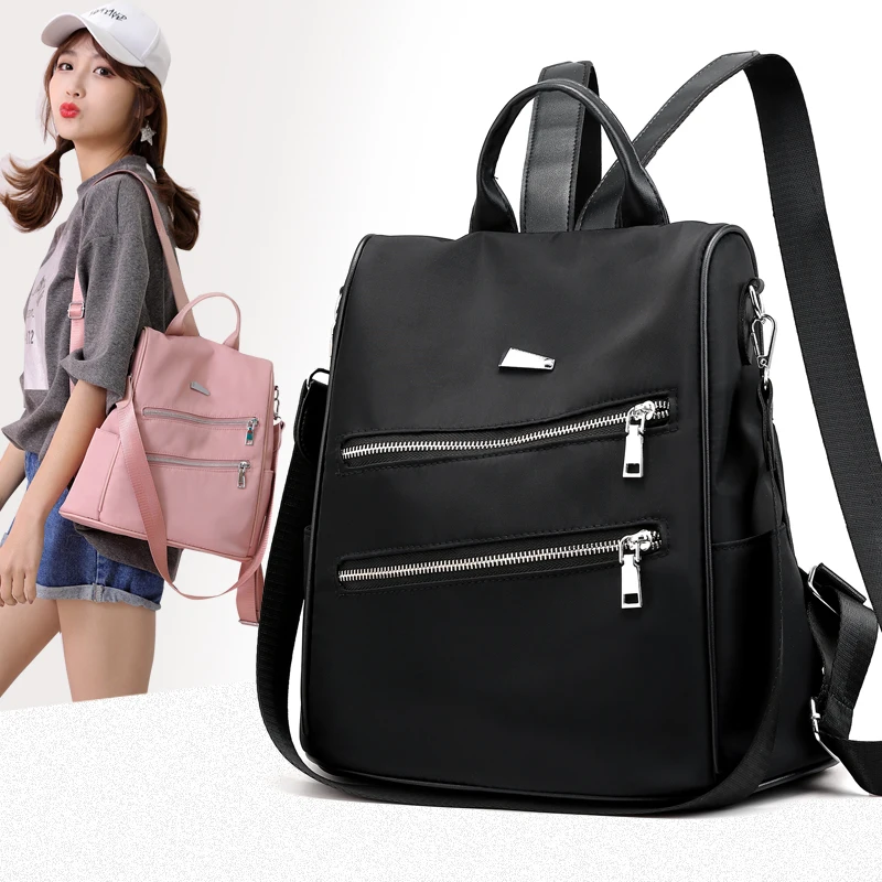 High Quality Waterproof nylon Women Backpack Large Capacity Hair Ball School Bag for Teenager girls Anti-thief Travel Bags
High Quality Waterproof nylon Women Backpack Large Capacity Hair Ball School Bag for Teenager girls Anti-thief Travel Bags