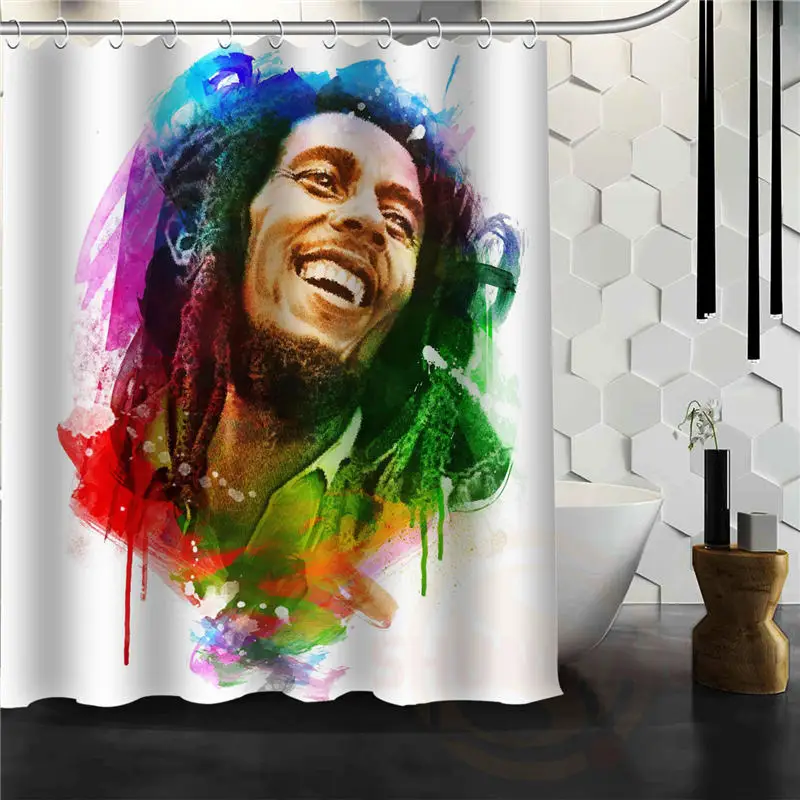 Eco-friendly Hot Custom BOB MARLEY Personality Bathroom Shower Curtain beautiful More Size H0307@4
Eco-friendly Hot Custom BOB MARLEY Personality Bathroom Shower Curtain beautiful More Size H0307@4