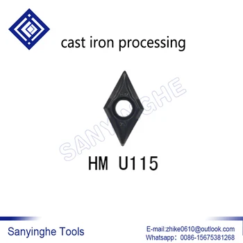 DCMT11T308-HM U115 10pcs/lots free shipping high quality sanyinghe cnc carbide turning inserts for cast iron
DCMT11T308-HM U115 10pcs/lots free shipping high quality sanyinghe cnc carbide turning inserts for cast iron