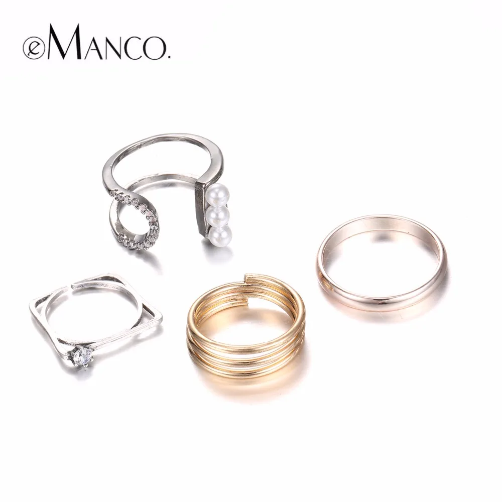 eManco 6 style Trendy Minimalist Mix Match Cuff Rings Gifts for Women Vintage Copper Rhinestones Rings Fashion Jewelry
eManco 6 style Trendy Minimalist Mix Match Cuff Rings Gifts for Women Vintage Copper Rhinestones Rings Fashion Jewelry