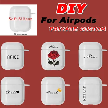 Customized DIY Name Logo SOFT TPU Clear Case For Apple Airpods 1 2 Bluetooth Wireless Earphone Charging Box Protective Cover bag
Customized DIY Name Logo SOFT TPU Clear Case For Apple Airpods 1 2 Bluetooth Wireless Earphone Charging Box Protective Cover bag