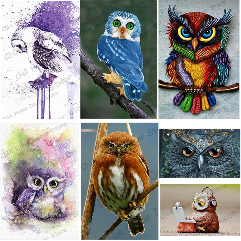 Owls Full Drill Resin Ribbon Mosaic 5D Diy Embroidery Diamond Painting 3D Cross Stitch Kit sticker room decor Animal Sticker
Owls Full Drill Resin Ribbon Mosaic 5D Diy Embroidery Diamond Painting 3D Cross Stitch Kit sticker room decor Animal Sticker