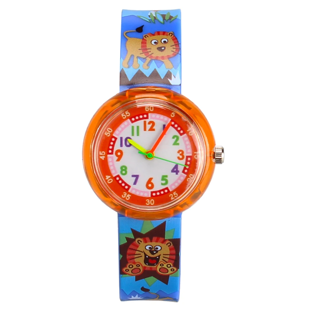 Детские наручные часы Nina Reloj Nino силиконовые с указателем для девочек и школьников
