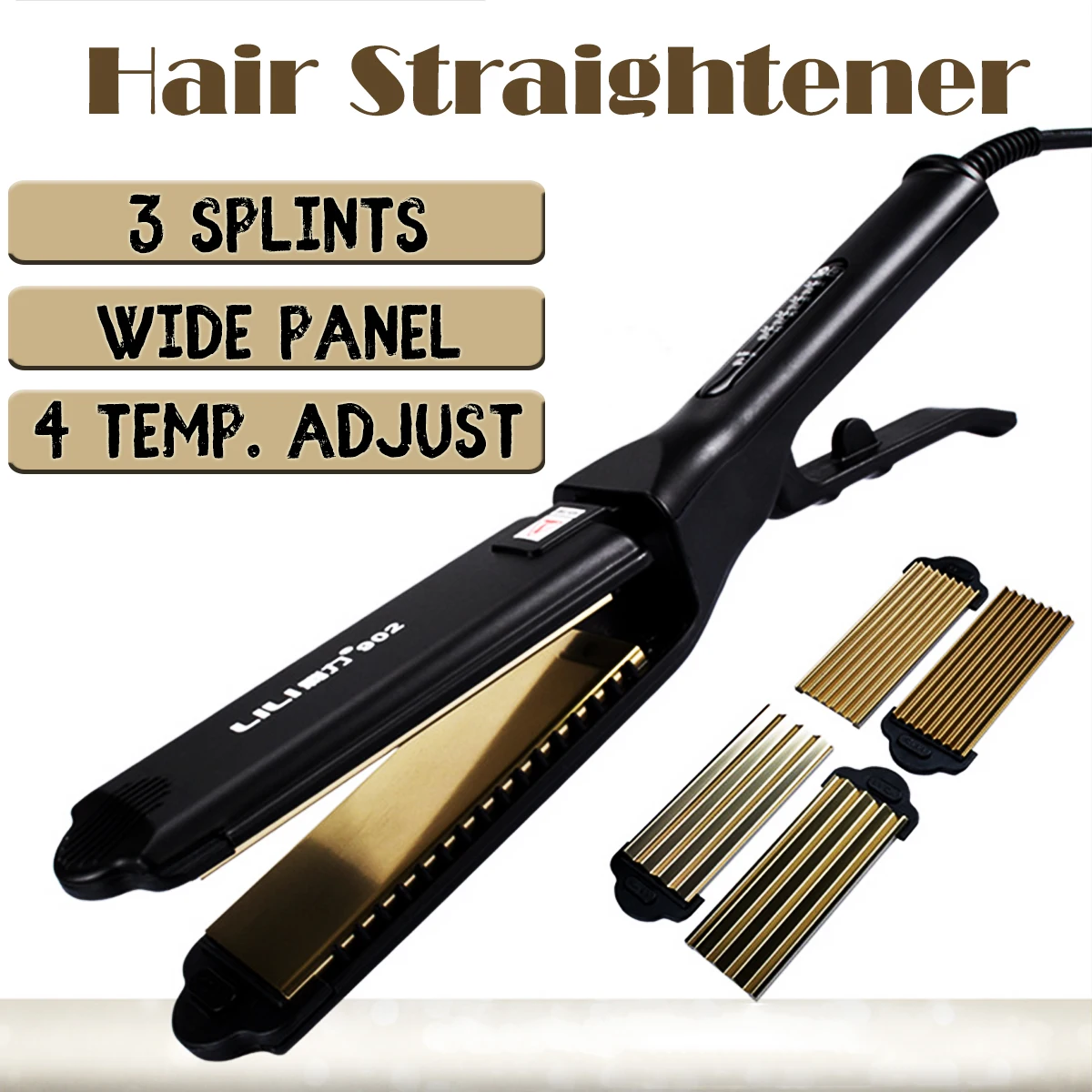 KEMEI Professional Hair Straightener Fast Heating Temperature Regulation Straightening Irons Healthy Beauty Flat Hair Iron
KEMEI Professional Hair Straightener Fast Heating Temperature Regulation Straightening Irons Healthy Beauty Flat Hair Iron