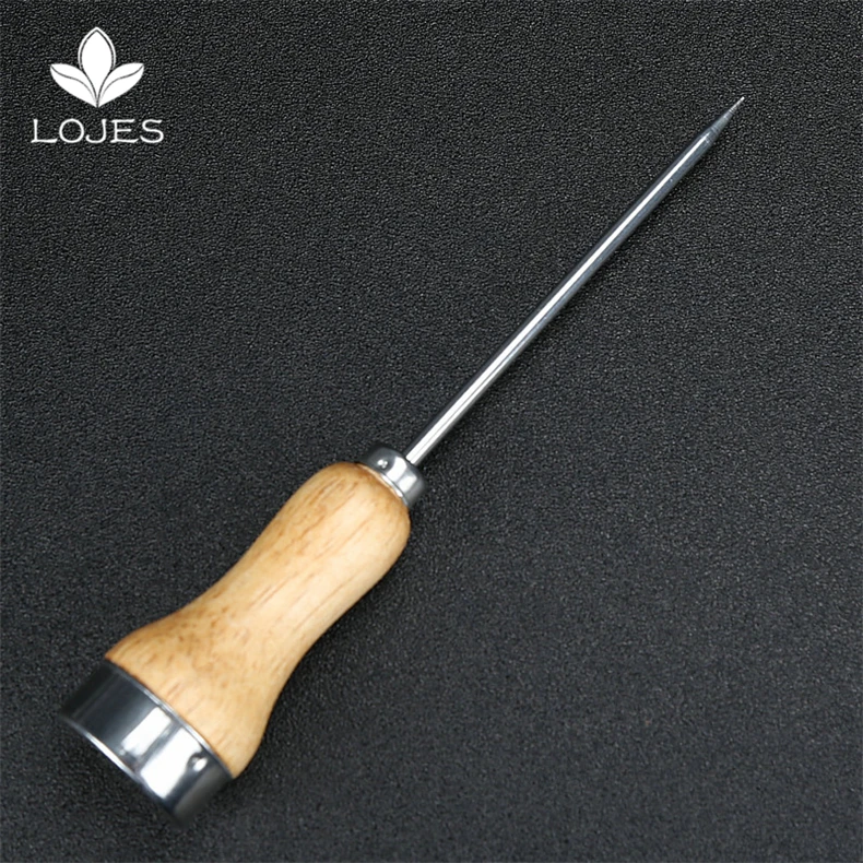 Stainless Steel Ice Pick Punch Antiskid Wooden Handle Kitchen Tools Camping Ice Crusher Protable Breaker Wholesale Tool
Stainless Steel Ice Pick Punch Antiskid Wooden Handle Kitchen Tools Camping Ice Crusher Protable Breaker Wholesale Tool