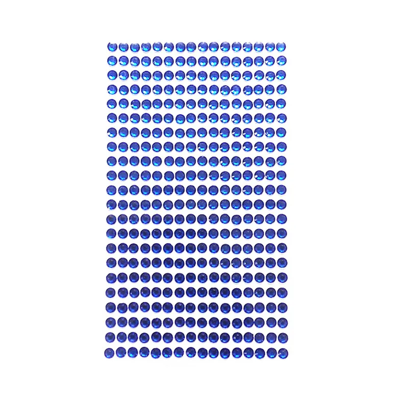5mm Acrylic crystal Strip Stickers deep blue Rhinestone Self Adhesive Wedding Facial makeup Sticker Children's toy sticker
5mm Acrylic crystal Strip Stickers deep blue Rhinestone Self Adhesive Wedding Facial makeup Sticker Children's toy sticker