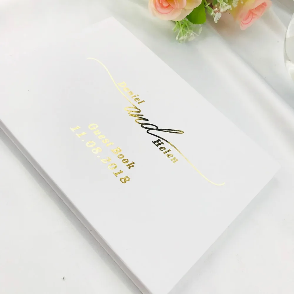 Personalized White Wedding Guest Book Custom Journal Unique Wedding Guest Book Wedding Date Calligraphy Alternative Guest Book
Personalized White Wedding Guest Book Custom Journal Unique Wedding Guest Book Wedding Date Calligraphy Alternative Guest Book