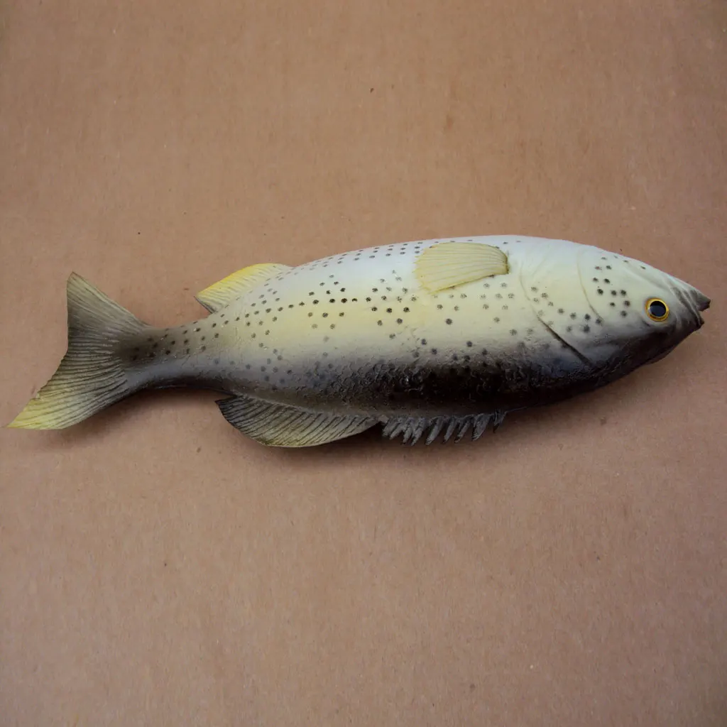 Vivid Artificial Spotted Fish Model Imitation Food Home Store Pretend Decor Vivid Artificial Spotted Fish Model Imitation Food Home Store Pretend Decor
