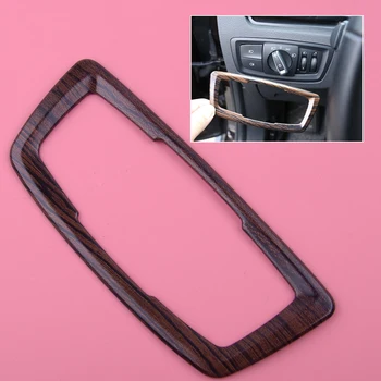 Wooden Pattern Interior Headlight Switch Button Cover Trim Frame fit for BMW X1 F48 2016 2017 2018 2019
Wooden Pattern Interior Headlight Switch Button Cover Trim Frame fit for BMW X1 F48 2016 2017 2018 2019
