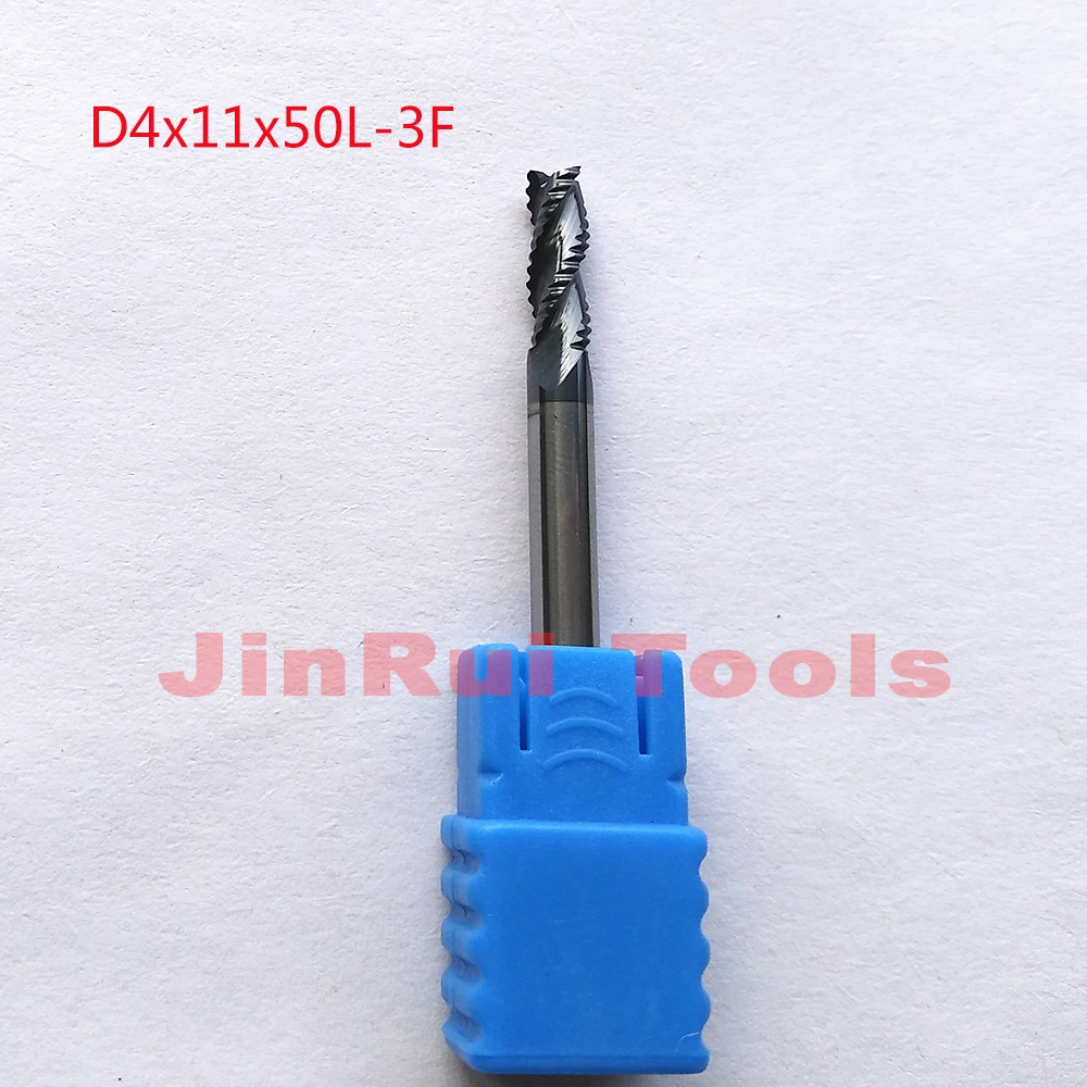 1pc 4mm D4*11*D4*50 HRC60 3 Flutes Solide Carbide Roughing End Mills CNC router bit milling cutter Tools knife fresa
1pc 4mm D4*11*D4*50 HRC60 3 Flutes Solide Carbide Roughing End Mills CNC router bit milling cutter Tools knife fresa