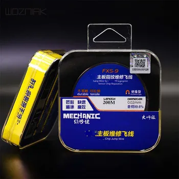 Wozniak Insulation Jump Wire For Iphone Fingerprint Sensor Chip Motherboard Repair Dedicated FXS9 0.02mm 200M 500M Flying Line
Wozniak Insulation Jump Wire For Iphone Fingerprint Sensor Chip Motherboard Repair Dedicated FXS9 0.02mm 200M 500M Flying Line