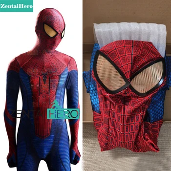 Free Shipping DHL The Amazing Spiderman Costume 3D Original Movie Halloween Spider-Man Costume 2018 Spiderman Superhero Bodysuit
Free Shipping DHL The Amazing Spiderman Costume 3D Original Movie Halloween Spider-Man Costume 2018 Spiderman Superhero Bodysuit