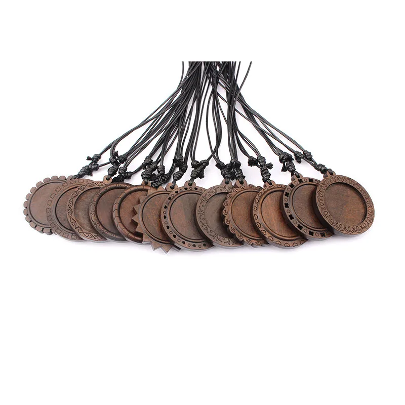 6pcs Round Charms Wood Bezel Tray 30mm Cabochon Blank Base Setting Pendant For Diy Necklace Jewelry Making Findings Material
6pcs Round Charms Wood Bezel Tray 30mm Cabochon Blank Base Setting Pendant For Diy Necklace Jewelry Making Findings Material