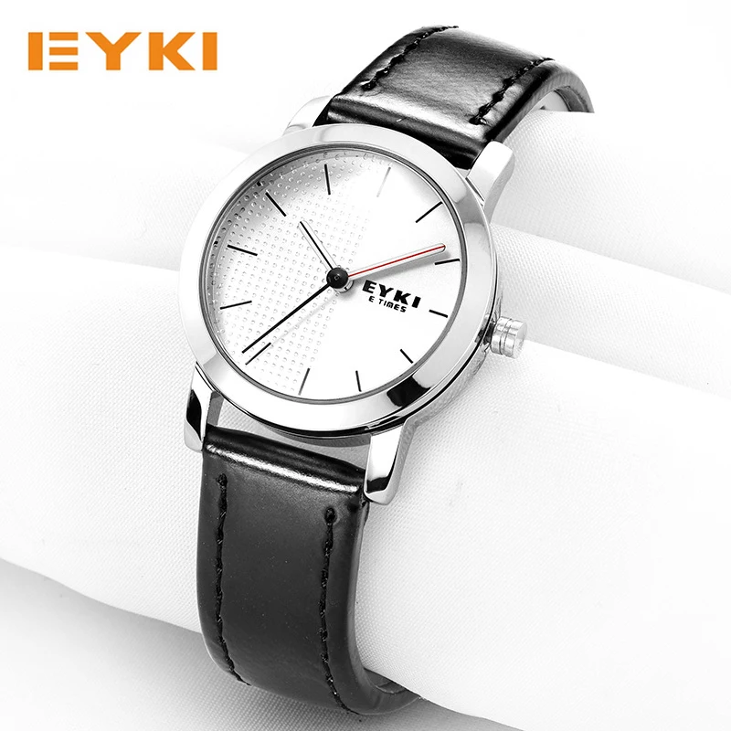 EYKI Brand Women Leather Watches Retro Simple Female Ladies Dress Quartz Wrist Watch For Men Clock Relogio Reloj
EYKI Brand Women Leather Watches Retro Simple Female Ladies Dress Quartz Wrist Watch For Men Clock Relogio Reloj