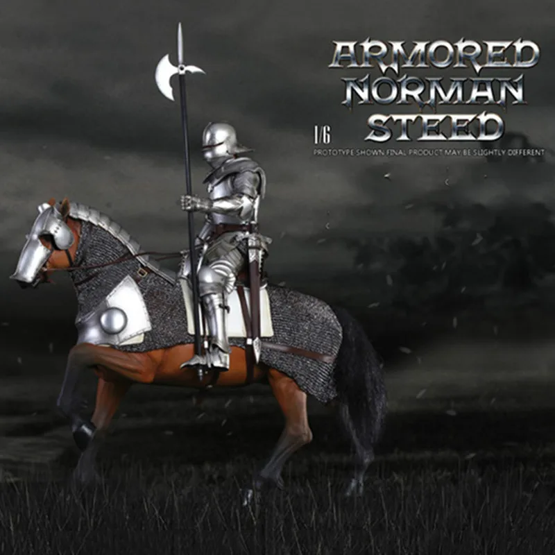 SE014 1/6 Alloy die-casting Empire series Gothic knight Armored war horse ; SE012 Series of Empires Gothic Knight Set 1/6 Scale
SE014 1/6 Alloy die-casting Empire series Gothic knight Armored war horse ; SE012 Series of Empires Gothic Knight Set 1/6 Scale