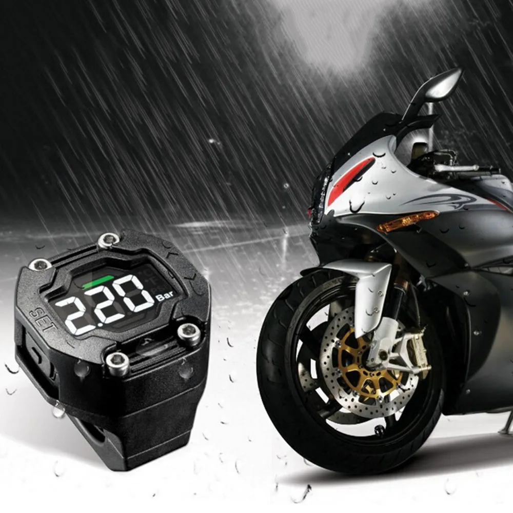 Steelmate DIY ET-900AE TPMS for Motorcycle Tire Pressure Monitoring System with Waterproof Sensor Wireless LCD Display
Steelmate DIY ET-900AE TPMS for Motorcycle Tire Pressure Monitoring System with Waterproof Sensor Wireless LCD Display