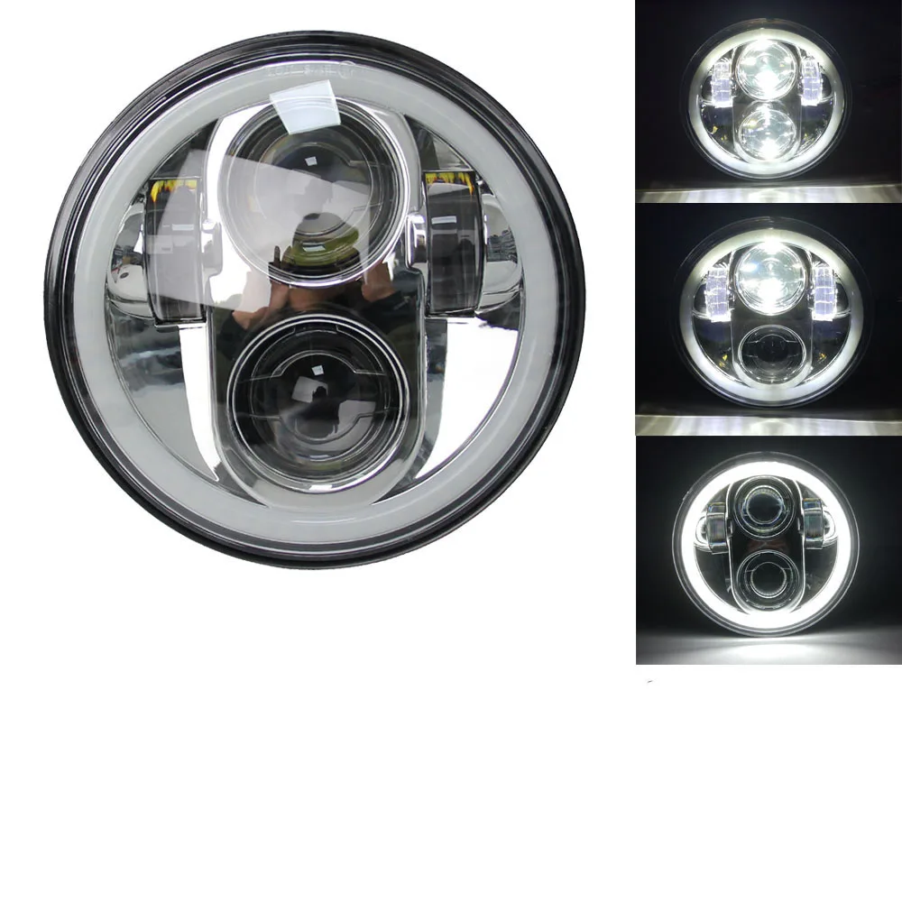 5.75 inch LED Headlights Moto Full Halo Lights Kit For Night Rod Iron 883 Dyna Sportster 1200 Indian Scout Triumph
5.75 inch LED Headlights Moto Full Halo Lights Kit For Night Rod Iron 883 Dyna Sportster 1200 Indian Scout Triumph