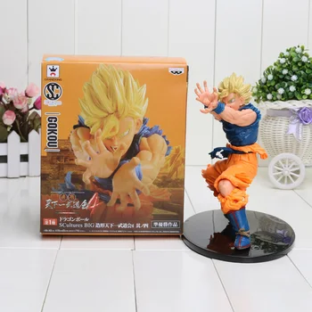 7"18cm Dragon Ball Z Budokai Son Goku Gokou Super Saiyan PVC Action Figure Model Toy
7"18cm Dragon Ball Z Budokai Son Goku Gokou Super Saiyan PVC Action Figure Model Toy