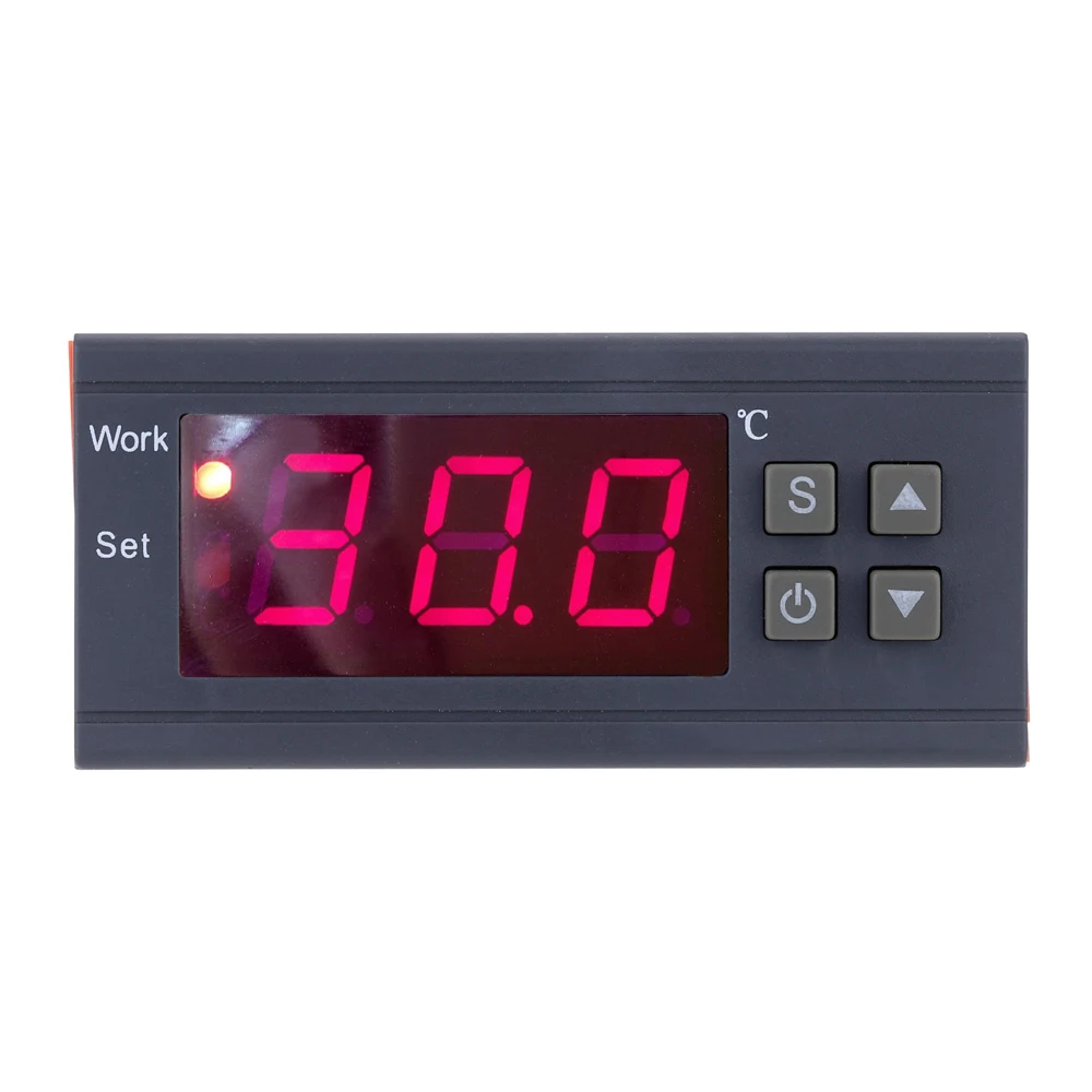 LED Digital Thermostat for Incubator Temperature Controller Sensor Thermoregulator Relay Heating Cooling 90~250V 10A | Инструменты