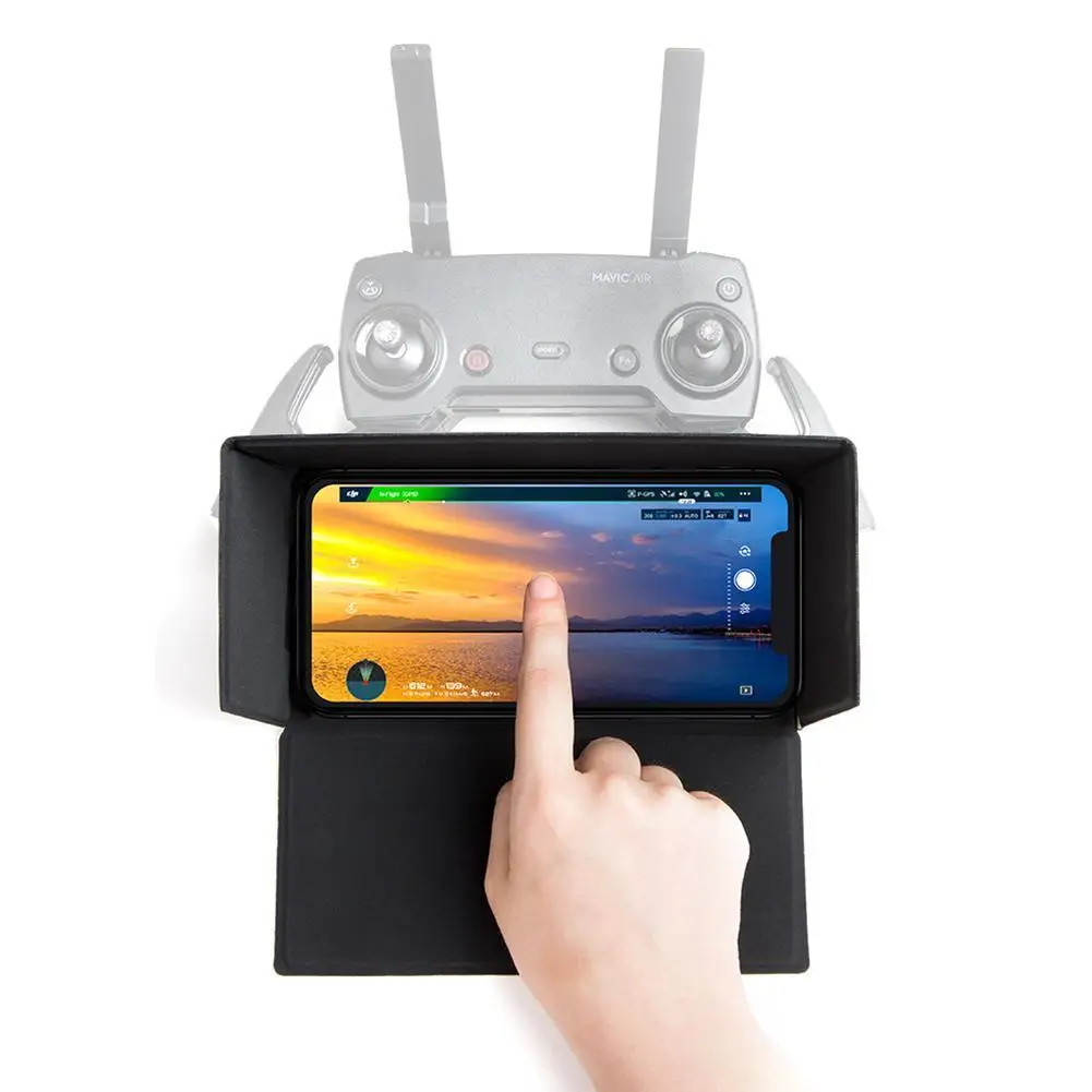 Remote Control Monitor Phone Sun Hood Sunshade for FPV DJI mavic pro Phantom 4 Inspire M600 Osmo Accessories
Remote Control Monitor Phone Sun Hood Sunshade for FPV DJI mavic pro Phantom 4 Inspire M600 Osmo Accessories