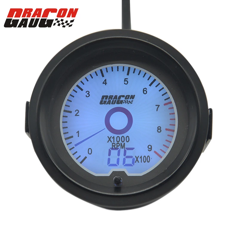 Dragon gauge 2" 52mm Smoke tint lens Car Tachometer Gauge 7 Colors Backlight LCD Digital RPM Meter
Dragon gauge 2" 52mm Smoke tint lens Car Tachometer Gauge 7 Colors Backlight LCD Digital RPM Meter