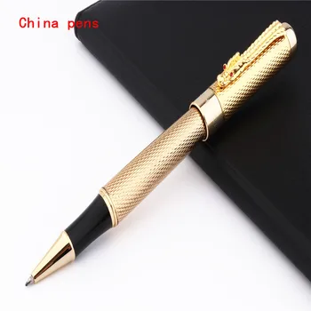 JINHAO 1200 Golden Chinese Dragon dancing Business office Medium nib Rollerball Pen New
JINHAO 1200 Golden Chinese Dragon dancing Business office Medium nib Rollerball Pen New