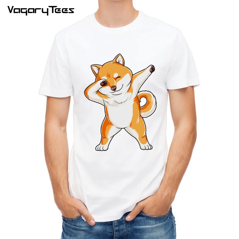 VagaryTees Funny T shirt Men Dabbing Shiba Inu Fashion Tees Cartoon Dog White T-shirt Doggo and His Ball Tops Hipster
VagaryTees Funny T shirt Men Dabbing Shiba Inu Fashion Tees Cartoon Dog White T-shirt Doggo and His Ball Tops Hipster