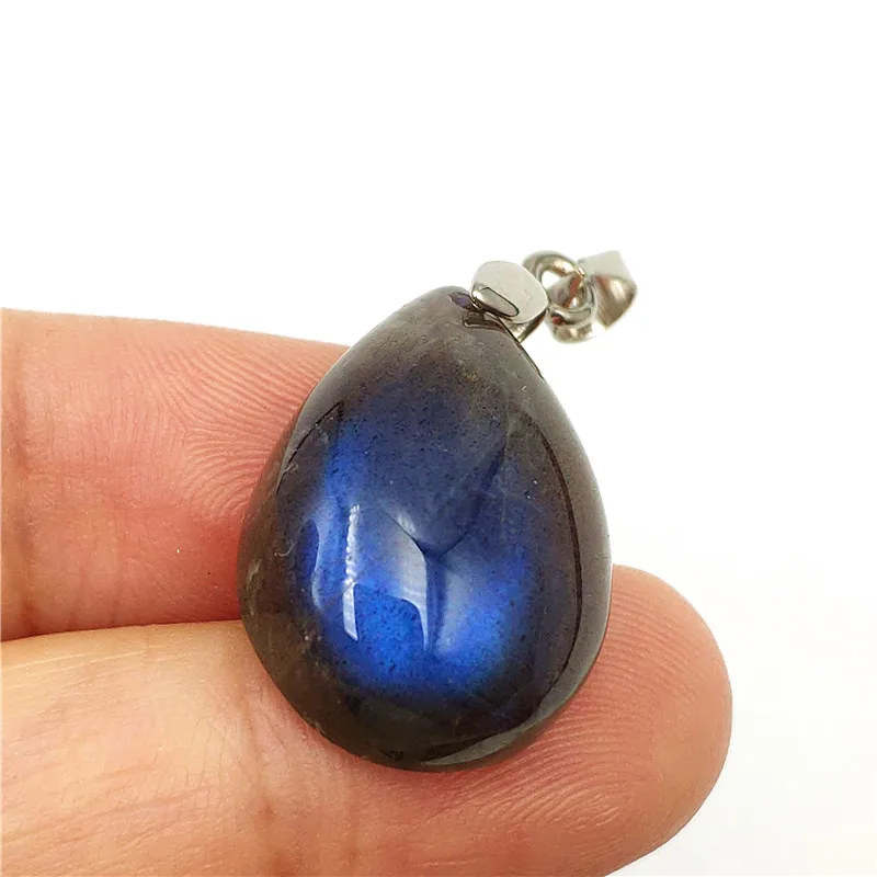 Natural Labradorite Necklace Pendant (3)