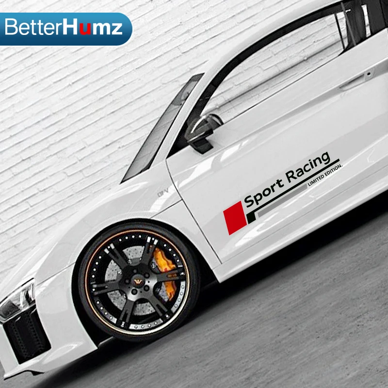 Betterhumz 2 pcs/lot New Style Car Styling Stickers Car Door Stickers Side Sticker Limited Edition For audi a4 a3 a5 a6 q5 q7 q3
Betterhumz 2 pcs/lot New Style Car Styling Stickers Car Door Stickers Side Sticker Limited Edition For audi a4 a3 a5 a6 q5 q7 q3