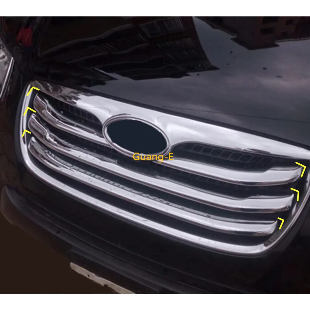 car cover detector ABS chrome trim Front up Grid Grill Grille Around frame 4pcs for Hyundai Santafe Santa Fe 2010 2011 2012
car cover detector ABS chrome trim Front up Grid Grill Grille Around frame 4pcs for Hyundai Santafe Santa Fe 2010 2011 2012