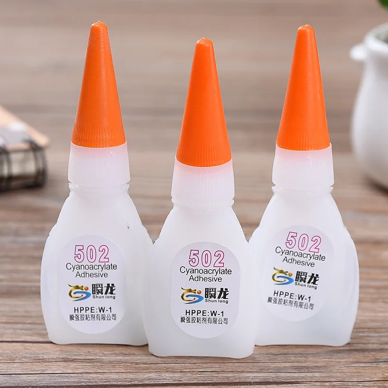 1pc 502 Super Liquid Glue Instant Quick-drying Adhesive Strong Bond For Leather Rubber Wood Metal Glass Home Office Supplies
1pc 502 Super Liquid Glue Instant Quick-drying Adhesive Strong Bond For Leather Rubber Wood Metal Glass Home Office Supplies