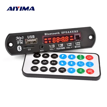 AIYIMA Bluetooth MP3 Decoder Bluetooth 5.0 Audio Decoder Board Support AUX USB TF Card Remote Decoding Car Accessories
AIYIMA Bluetooth MP3 Decoder Bluetooth 5.0 Audio Decoder Board Support AUX USB TF Card Remote Decoding Car Accessories