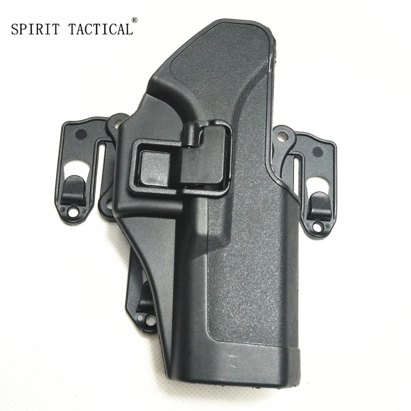 

Tactical CQC Serpa Concealment Right Hand Quick Pistol Holster Gun Case w/ STRIKE MOLLE Platform for Glock 17 19 22 23 31 32