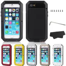 Luxury Dirt Shock Waterproof Shockproof Aluminum Gorilla Metal Cover font b Case b font for font