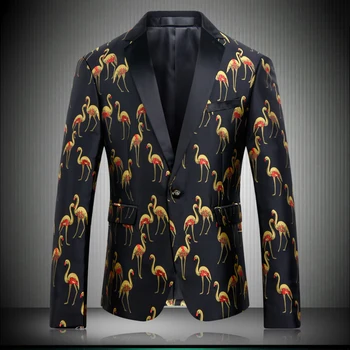 2019 Black Printing Suit Dress Jackets For Men High Quality Designers Wedding Blazers For Men Stage Wear Clothing 8630
2019 Black Printing Suit Dress Jackets For Men High Quality Designers Wedding Blazers For Men Stage Wear Clothing 8630