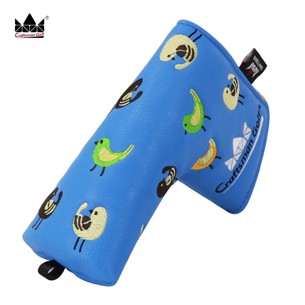 Craftsman Golf Putter Cover Blade Ping Birdie Embroidery Golf Putter Cover Headcover with Magnetic Closure Blade Style
Craftsman Golf Putter Cover Blade Ping Birdie Embroidery Golf Putter Cover Headcover with Magnetic Closure Blade Style