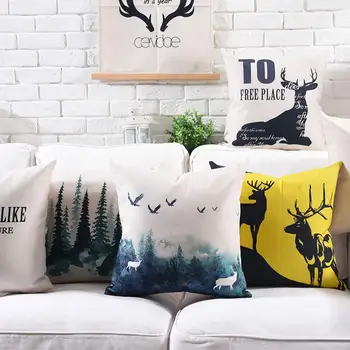 Free Shipping!!Nordic design deer tree square throw pillow/almofadas case adult teen kid 45 53,scenic cushion cover home decore
Free Shipping!!Nordic design deer tree square throw pillow/almofadas case adult teen kid 45 53,scenic cushion cover home decore