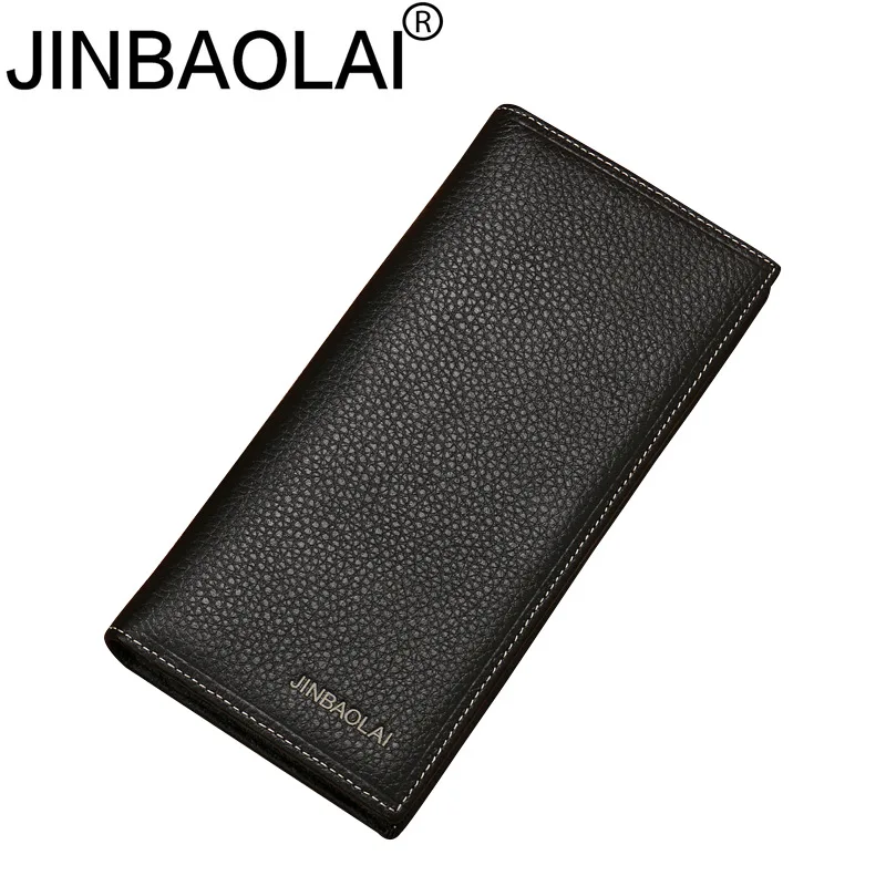 JINBAOLAI Brand Men Wallet Genuine Leather Long clutch wallets for men Cowhide Bifold Purse Slim Fashion Male Wallets Carteira
JINBAOLAI Brand Men Wallet Genuine Leather Long clutch wallets for men Cowhide Bifold Purse Slim Fashion Male Wallets Carteira