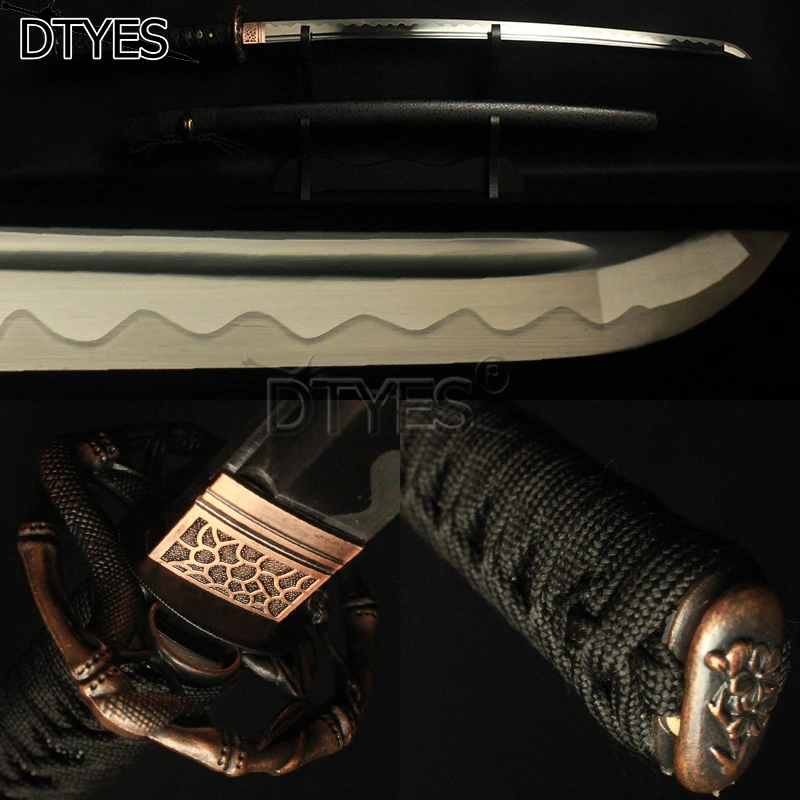 Handmade Red Snake Tsuba Full Tang Bo-Hi 1060 Carbon Steel Imitated Hamon Blade Japanese Samurai Katana Sword Razor Sharp
Handmade Red Snake Tsuba Full Tang Bo-Hi 1060 Carbon Steel Imitated Hamon Blade Japanese Samurai Katana Sword Razor Sharp