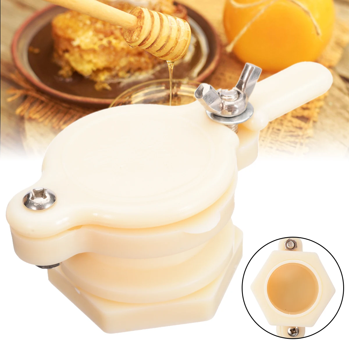 1PC Honey Valve Beekeeping Tool Plastic Bee Honey Tap Gate Valve Beekeeping Extractor Bottling Equipment Tools
1PC Honey Valve Beekeeping Tool Plastic Bee Honey Tap Gate Valve Beekeeping Extractor Bottling Equipment Tools