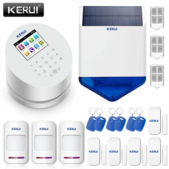 

KERUI Alarm Systems Security Home Smart Residential Wireless Alarm System Burglar Alarm WiFi/GSM/PSTN