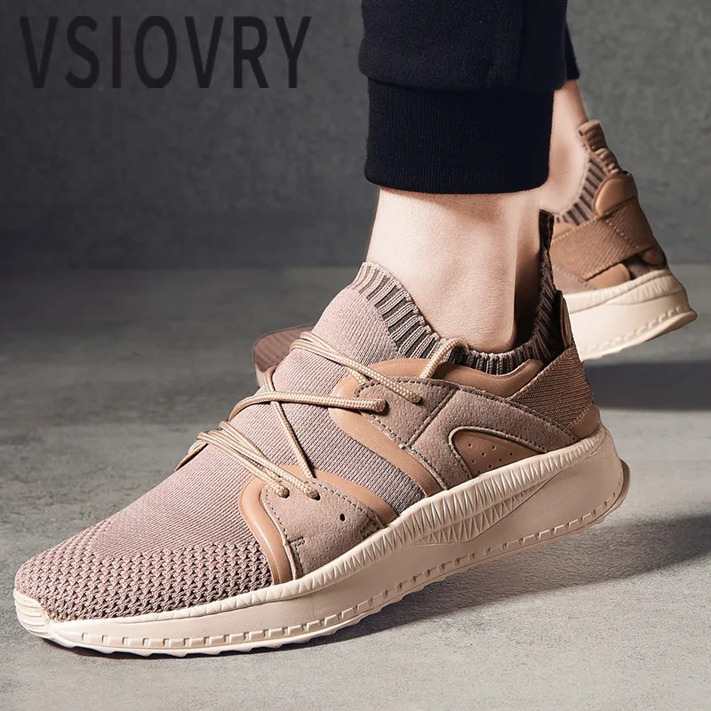 VSIOVRY Summer Men Sneakers 2018 Breathable Casual Flats Shoes Elastic Knit Trainers Krasovki Spring Outdoor Sneakers For Male
VSIOVRY Summer Men Sneakers 2018 Breathable Casual Flats Shoes Elastic Knit Trainers Krasovki Spring Outdoor Sneakers For Male