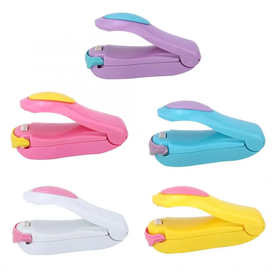 Portable Bag Clip Household Plastic Package Resealer Food Vacuum Sealer Handheld Mini Electric Heat Sealing Machine Seal Packing
Portable Bag Clip Household Plastic Package Resealer Food Vacuum Sealer Handheld Mini Electric Heat Sealing Machine Seal Packing