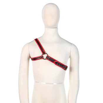 Leather Harness Shoulder Belt For Men Sexy Fetish Chest Bondage Adjustable Muscle Lingerie O-ring Buckles Goth Punk Suspenders
Leather Harness Shoulder Belt For Men Sexy Fetish Chest Bondage Adjustable Muscle Lingerie O-ring Buckles Goth Punk Suspenders
