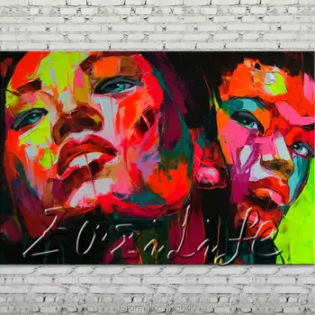 Palette knife portrait Face Oil painting Character figure canvas Hand painted Francoise Nielly wall Art picture 14
Palette knife portrait Face Oil painting Character figure canvas Hand painted Francoise Nielly wall Art picture 14