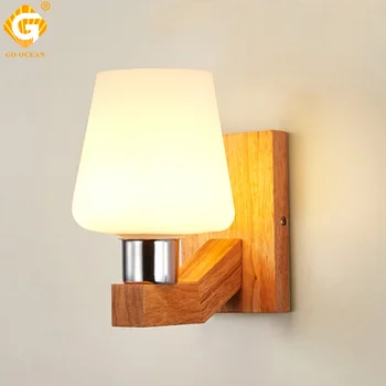 E27 Bulb LED Wall Lamps Sconce Home Hotel Bed room Living Corridor Gallery Lighting Modern Nordic Wood Glass Decorative Light
E27 Bulb LED Wall Lamps Sconce Home Hotel Bed room Living Corridor Gallery Lighting Modern Nordic Wood Glass Decorative Light