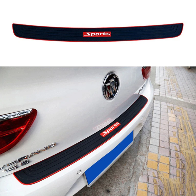 Car Upgrade Rear Guard Bumper Protector Trim Cover Sill Scuff Pedal Protective Stickers Rubber Universal For SUV Truck CB012
Car Upgrade Rear Guard Bumper Protector Trim Cover Sill Scuff Pedal Protective Stickers Rubber Universal For SUV Truck CB012