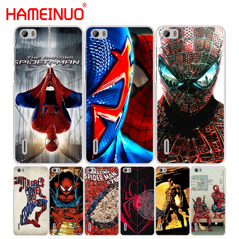 HAMEINUO spiderman marvel superheroes cell phone Cover Case for huawei honor 3C 4A 4X 4C 5X 6 7 8 Y3 Y5 Y6 2 II Y560 Y7 2017
HAMEINUO spiderman marvel superheroes cell phone Cover Case for huawei honor 3C 4A 4X 4C 5X 6 7 8 Y3 Y5 Y6 2 II Y560 Y7 2017