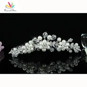 Peacock Star Bridesmaid Bridal Wedding Party Quality Ivory Simulated Pearls Mini Tiara Comb CT1431
Peacock Star Bridesmaid Bridal Wedding Party Quality Ivory Simulated Pearls Mini Tiara Comb CT1431