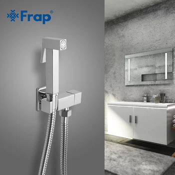 FARP Bidets solid brass single cold water corner valve bidet toilet function square hand shower head tap crane 90 degree switch
FARP Bidets solid brass single cold water corner valve bidet toilet function square hand shower head tap crane 90 degree switch